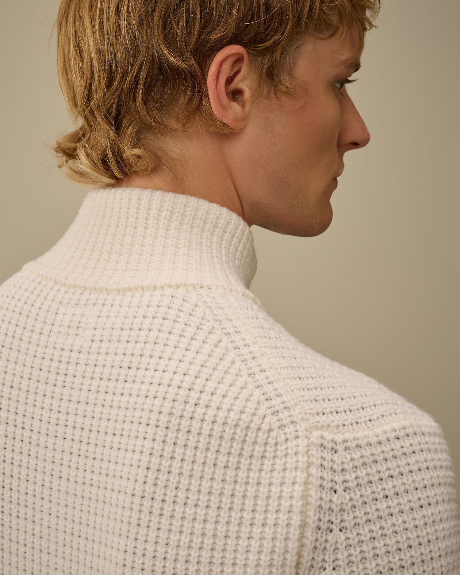 Lambswool GRS Full Zip Sweater - 6