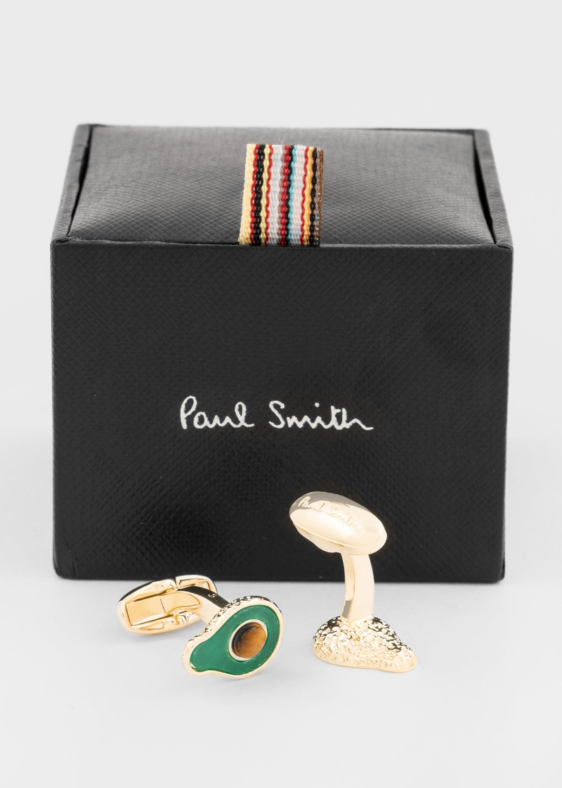 Paul Smith 'Avocado' Cufflinks outlook