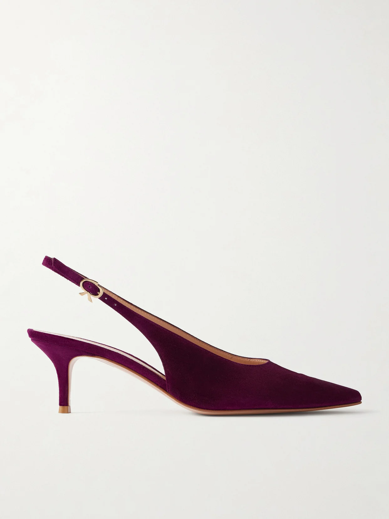 Robbie Sling 55 Kitten Heel Slingback Pumps - 1