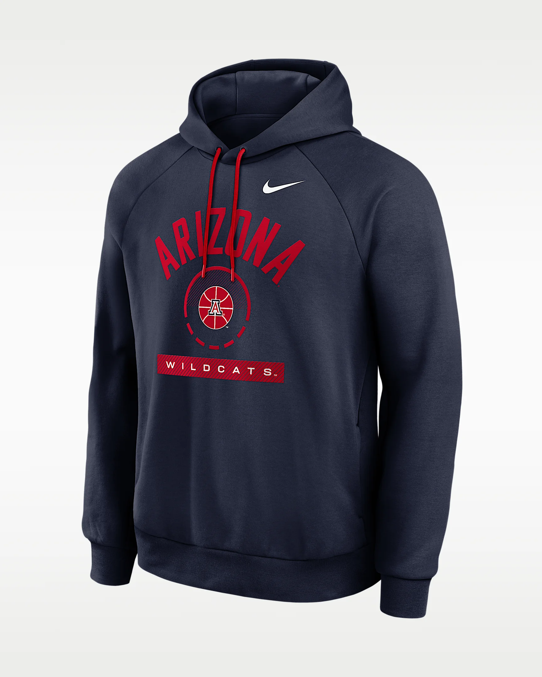 Arizona Courtside Men's Nike Dri-FIT College Pullover Hoodie - 1