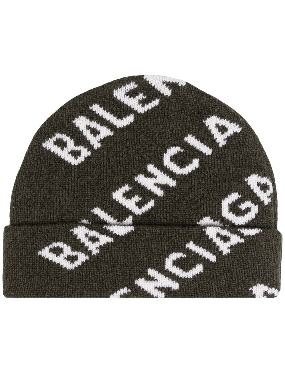 logo-embellished beanie hat - 1