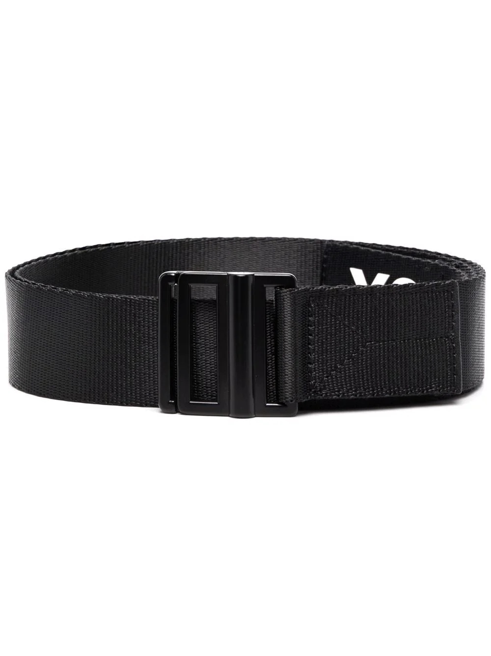 buckle-fastening logo-print belt - 1