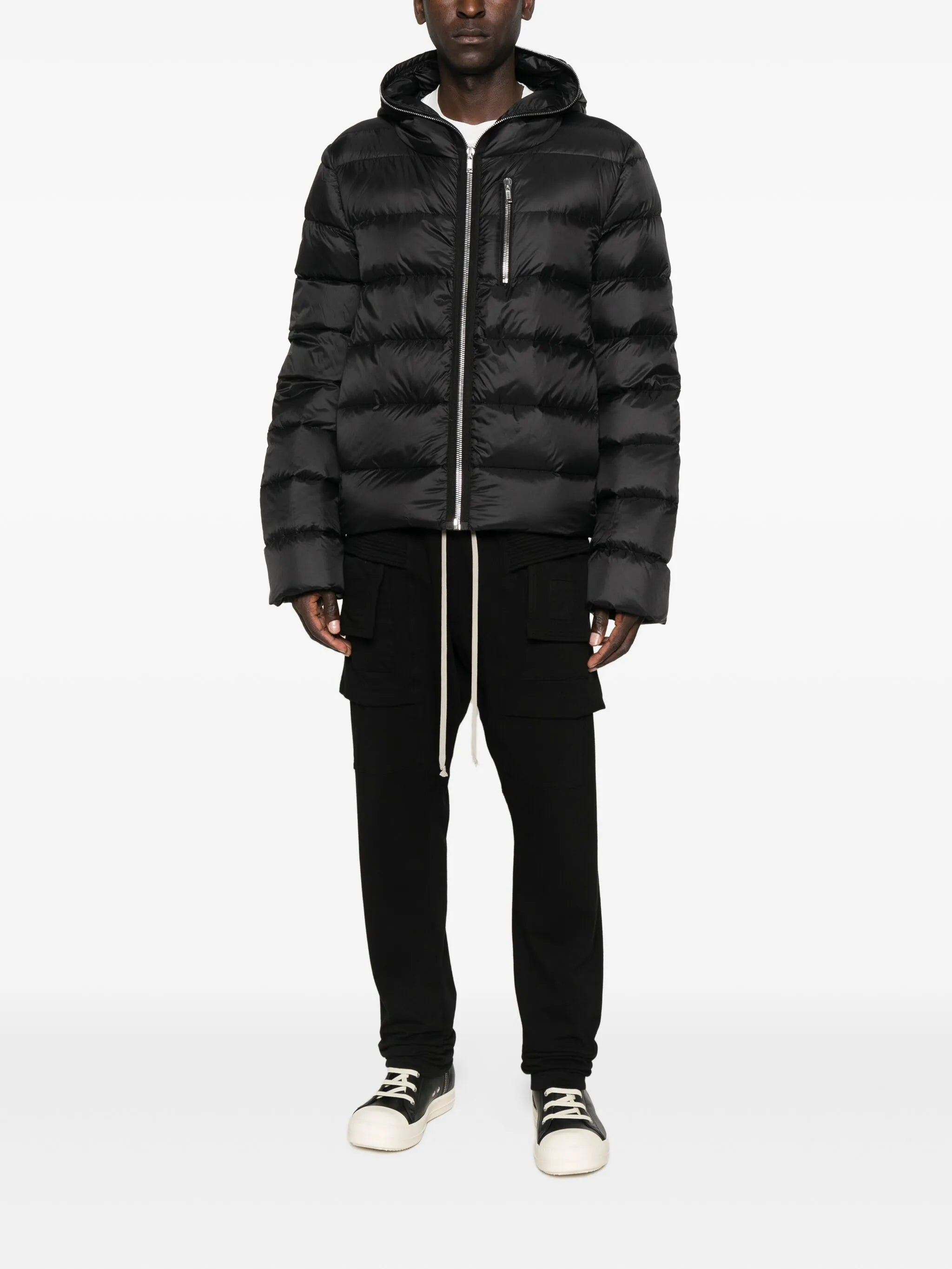 Rick Owens Padded Hooded Jacket - 3