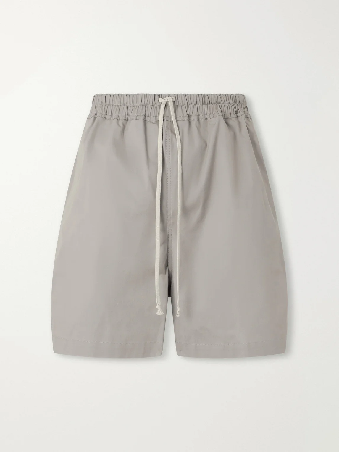 Boxer Straight-Leg Cotton-Blend Canvas Drawstring Shorts - 1