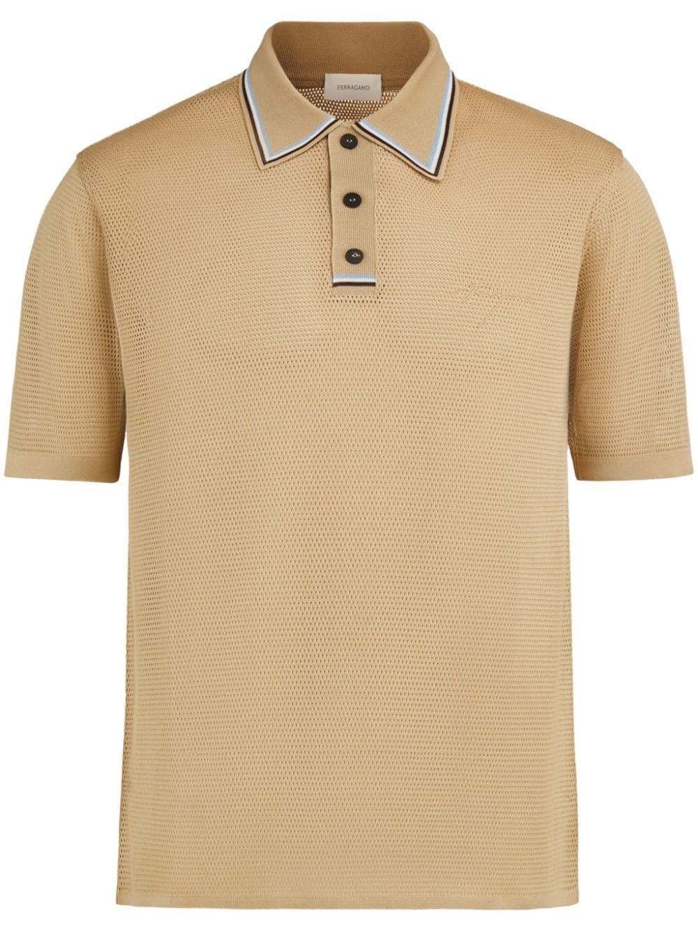 short-sleeve polo shirt - 1