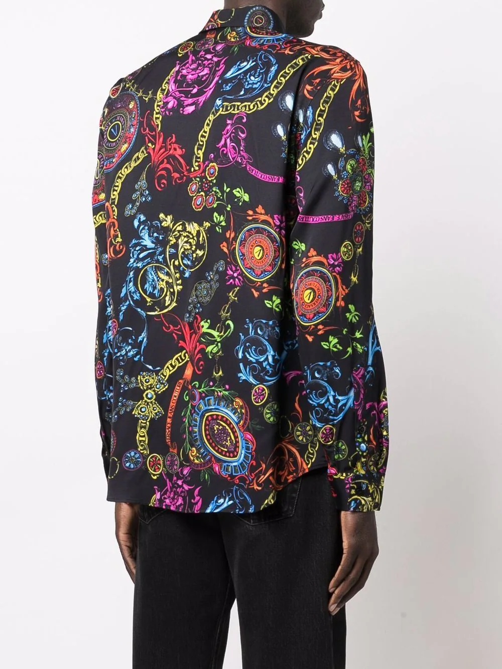 Regalia Baroque-print long-sleeve shirt - 4