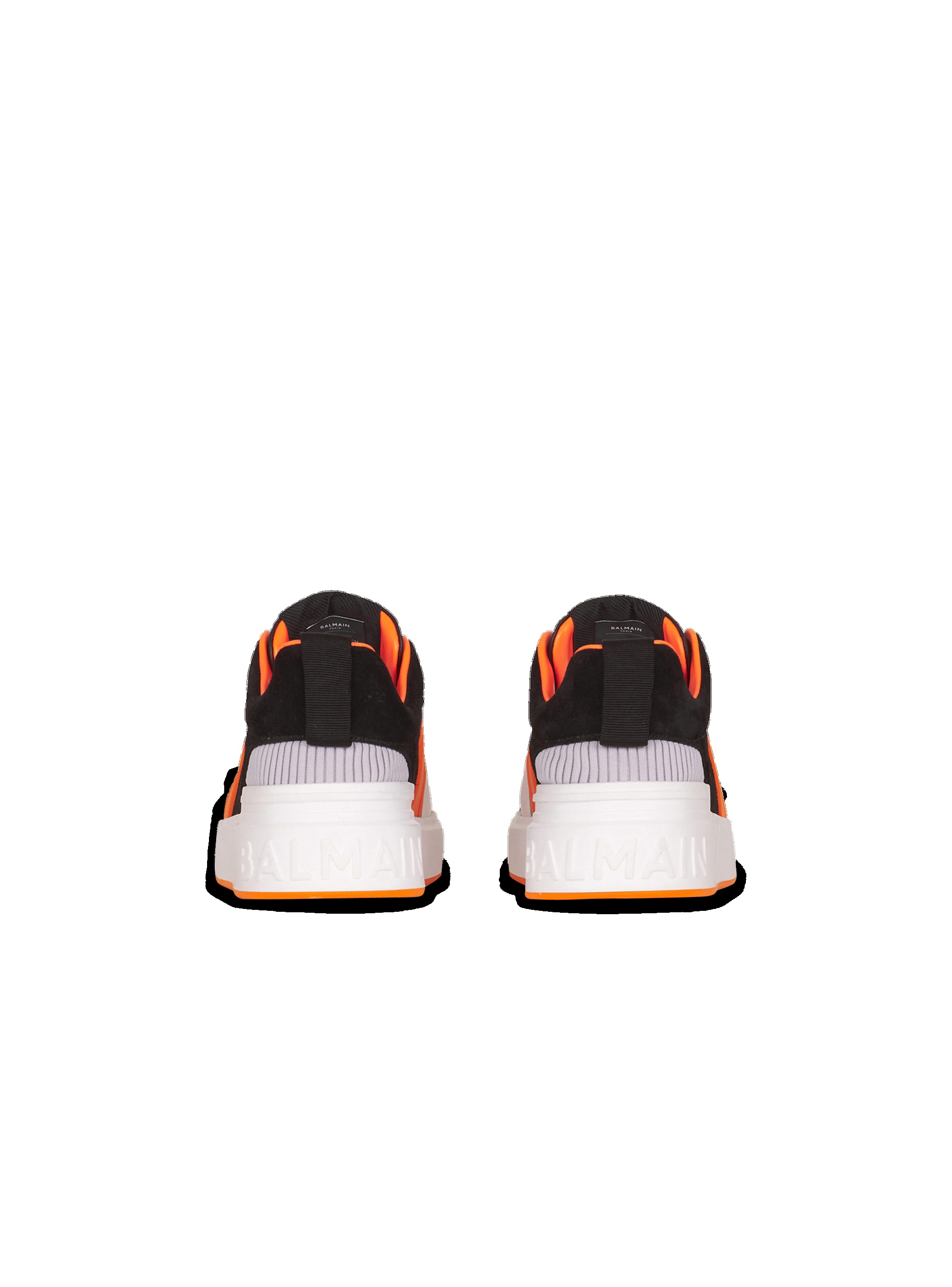 Leather and suede B-Skate sneakers - 5