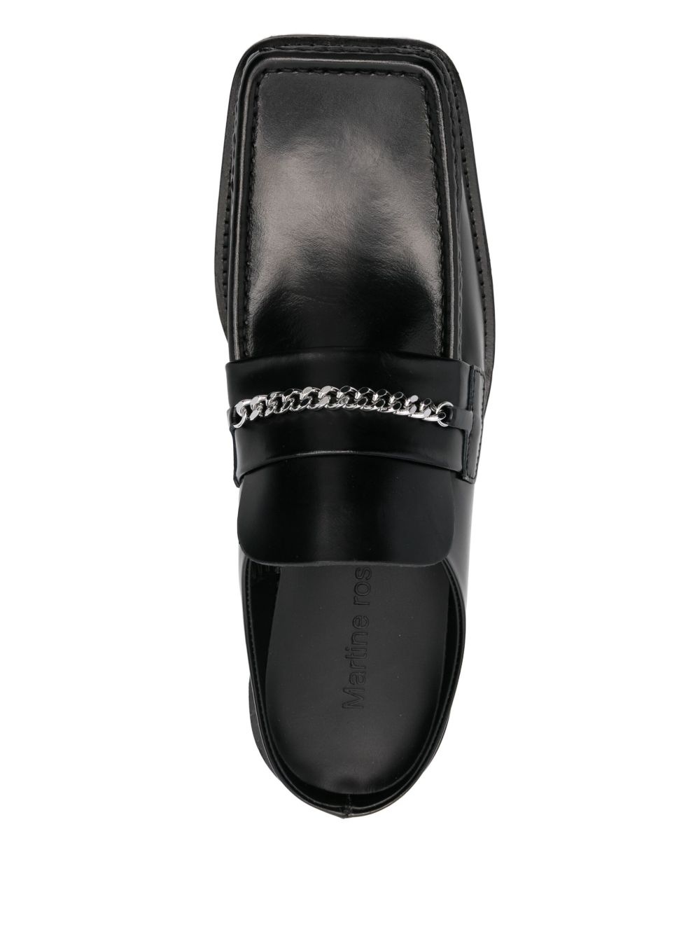 square toe mules - 4