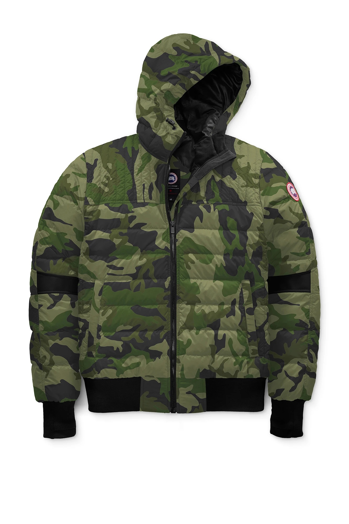 MEN'S CABRI DOWN HOODY PRINT - 1