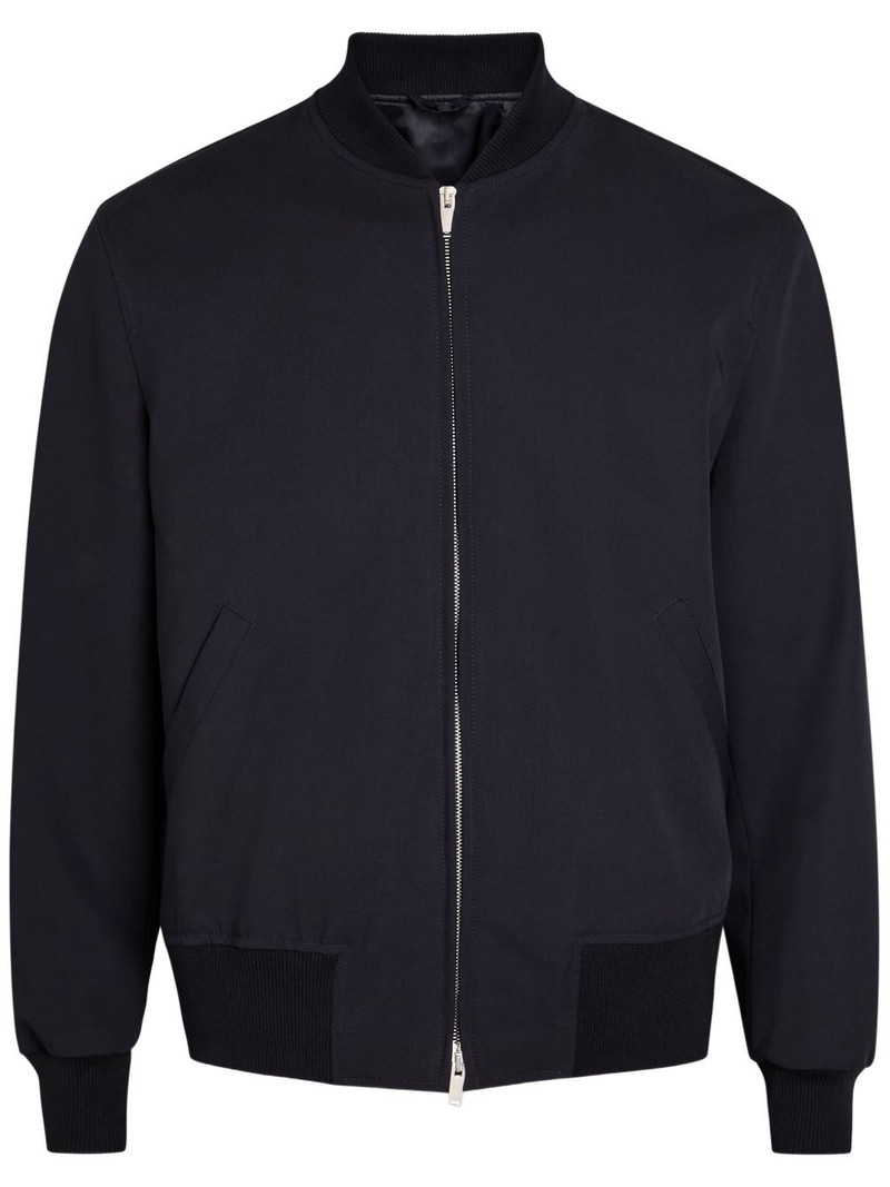 LARDINI zip bomber jacket outlook