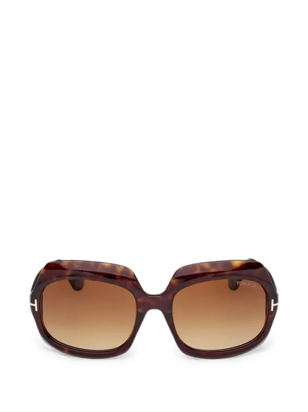 Ren geometric-frame sunglasses - 1