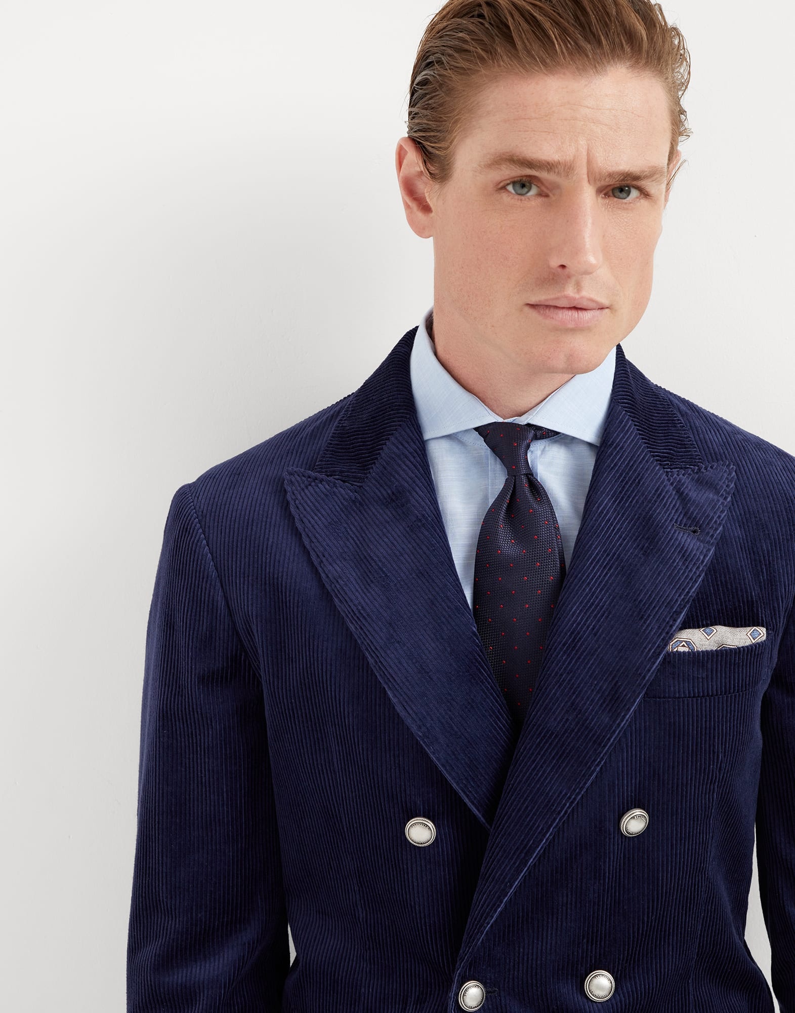 Spotted silk tie - 3