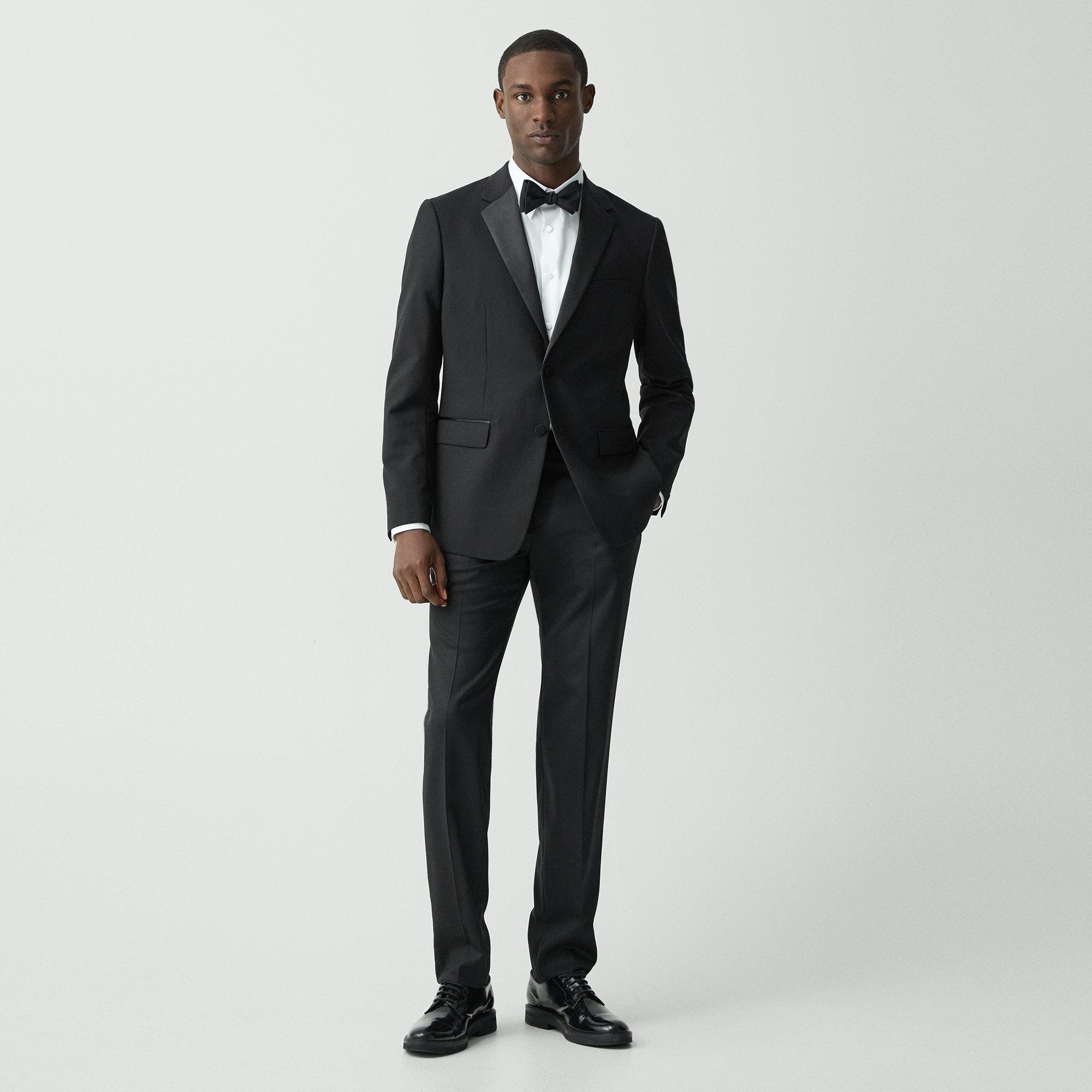 Chambers Tuxedo Blazer in Stretch Wool - 6