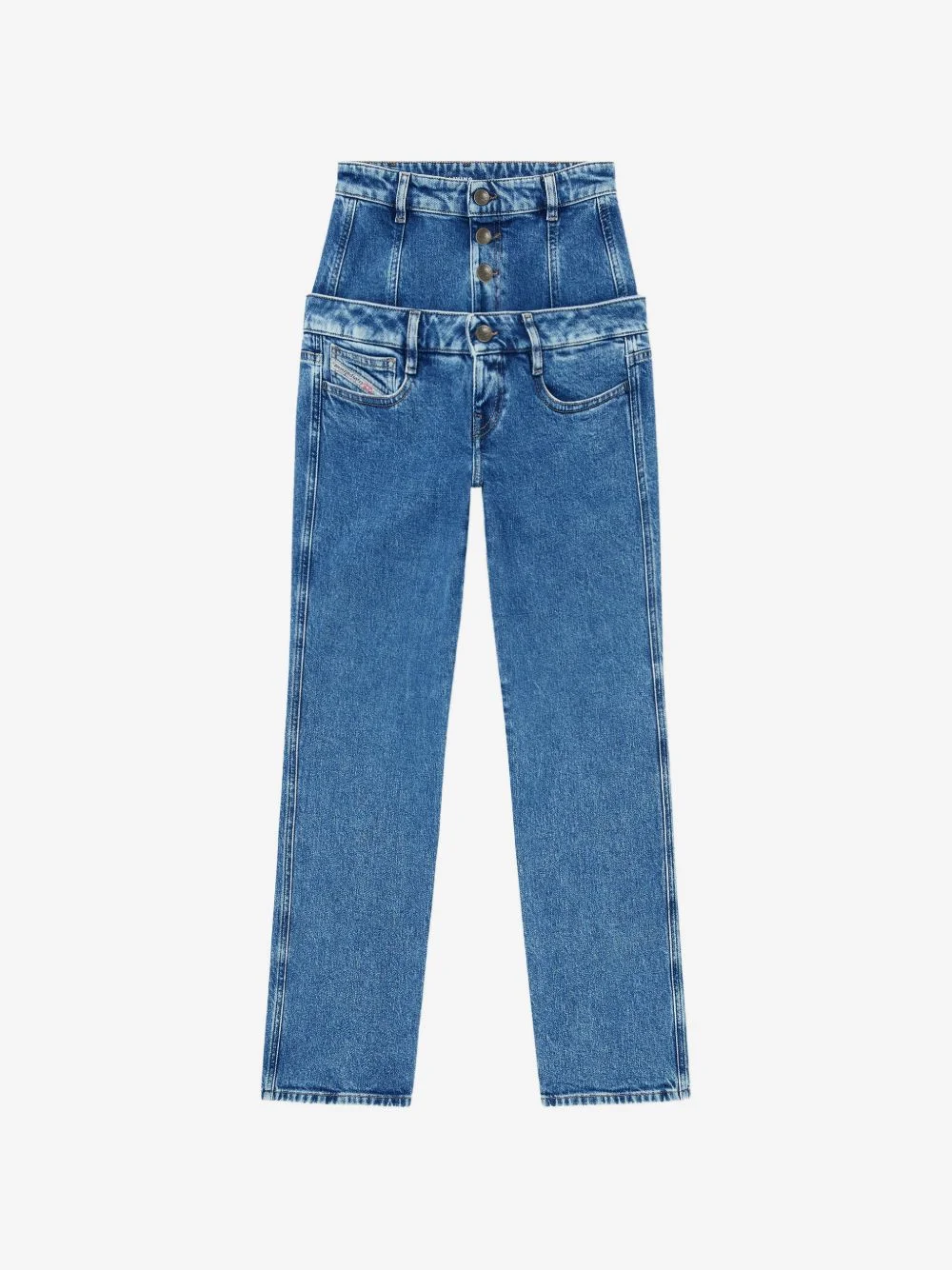 D-Fynora double-layer jeans - 1