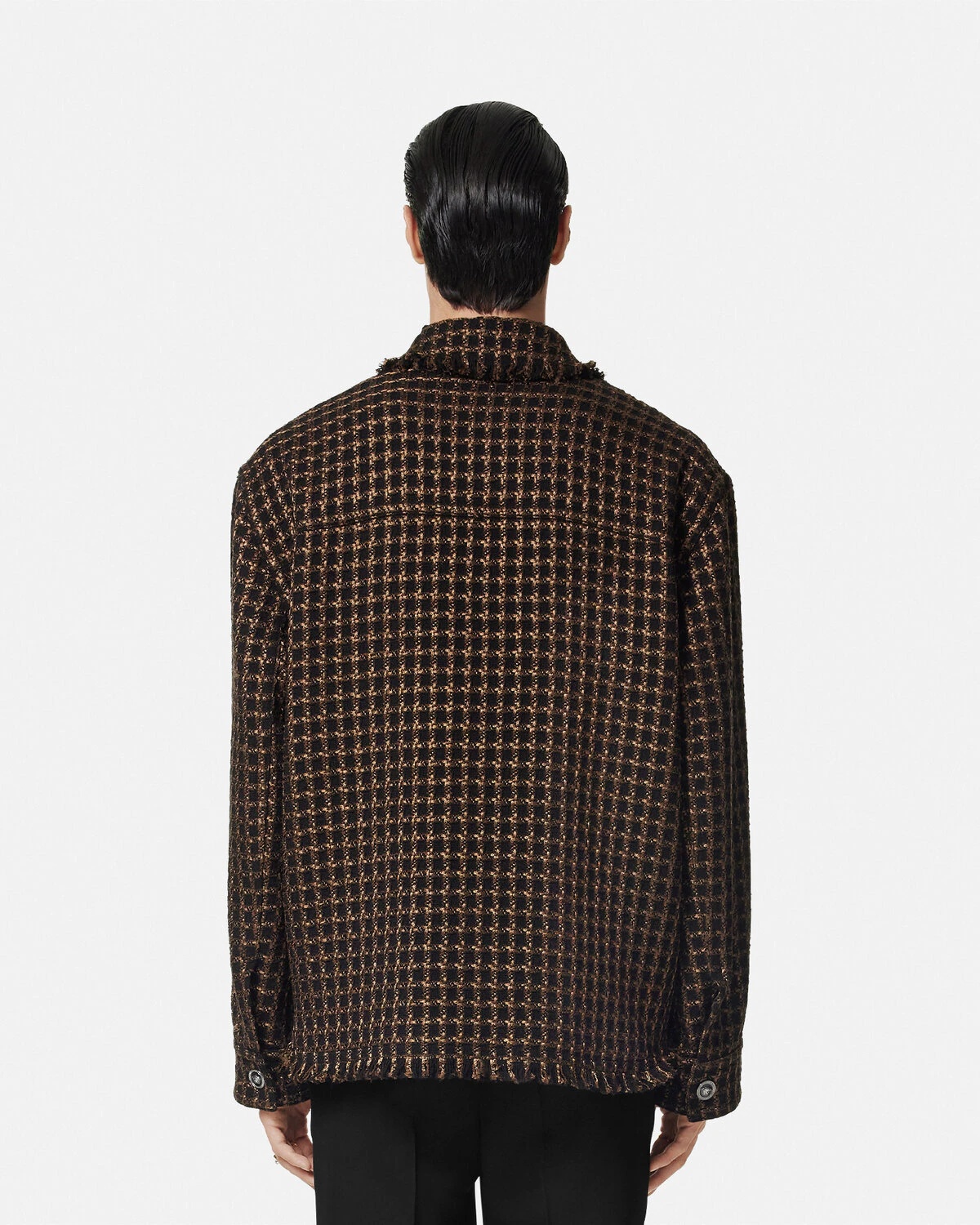 Tweed Overshirt - 5