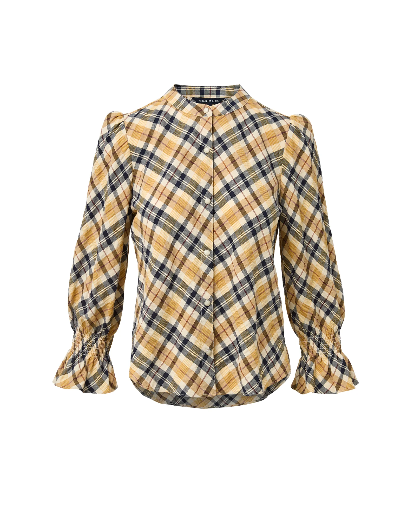 ASHLYNN PLAID BLOUSE - 1