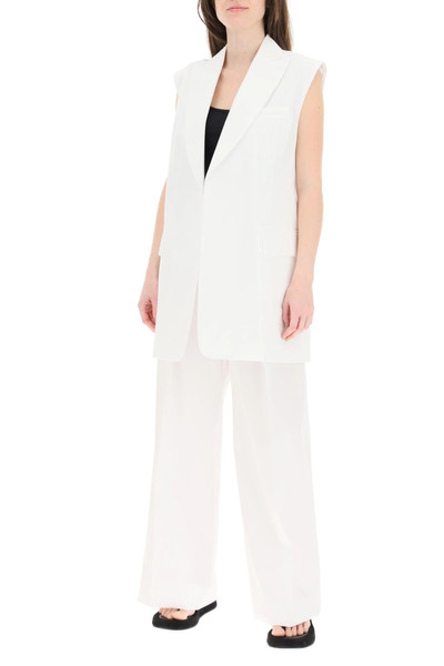 Sportmax CIMA COTTON POPLIN VEST outlook