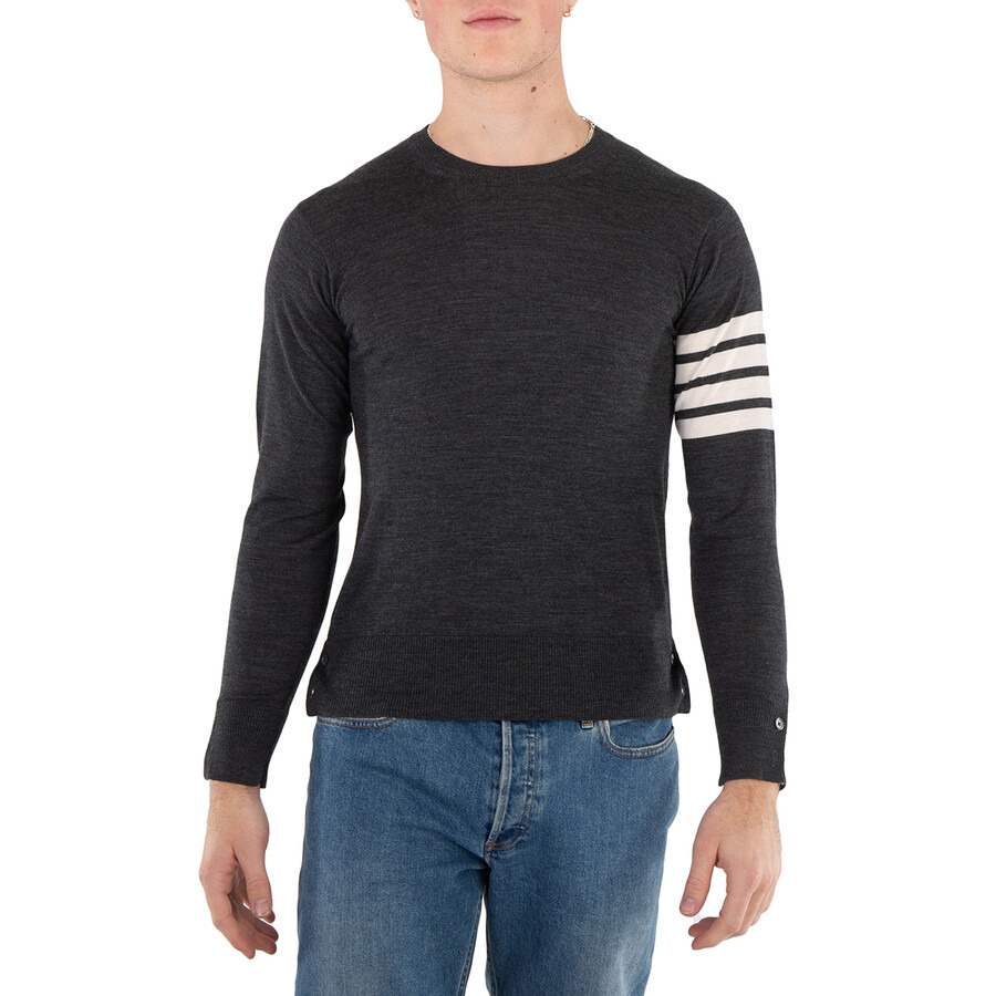 Thom Browne 4-Bar Wool Pullover - 1