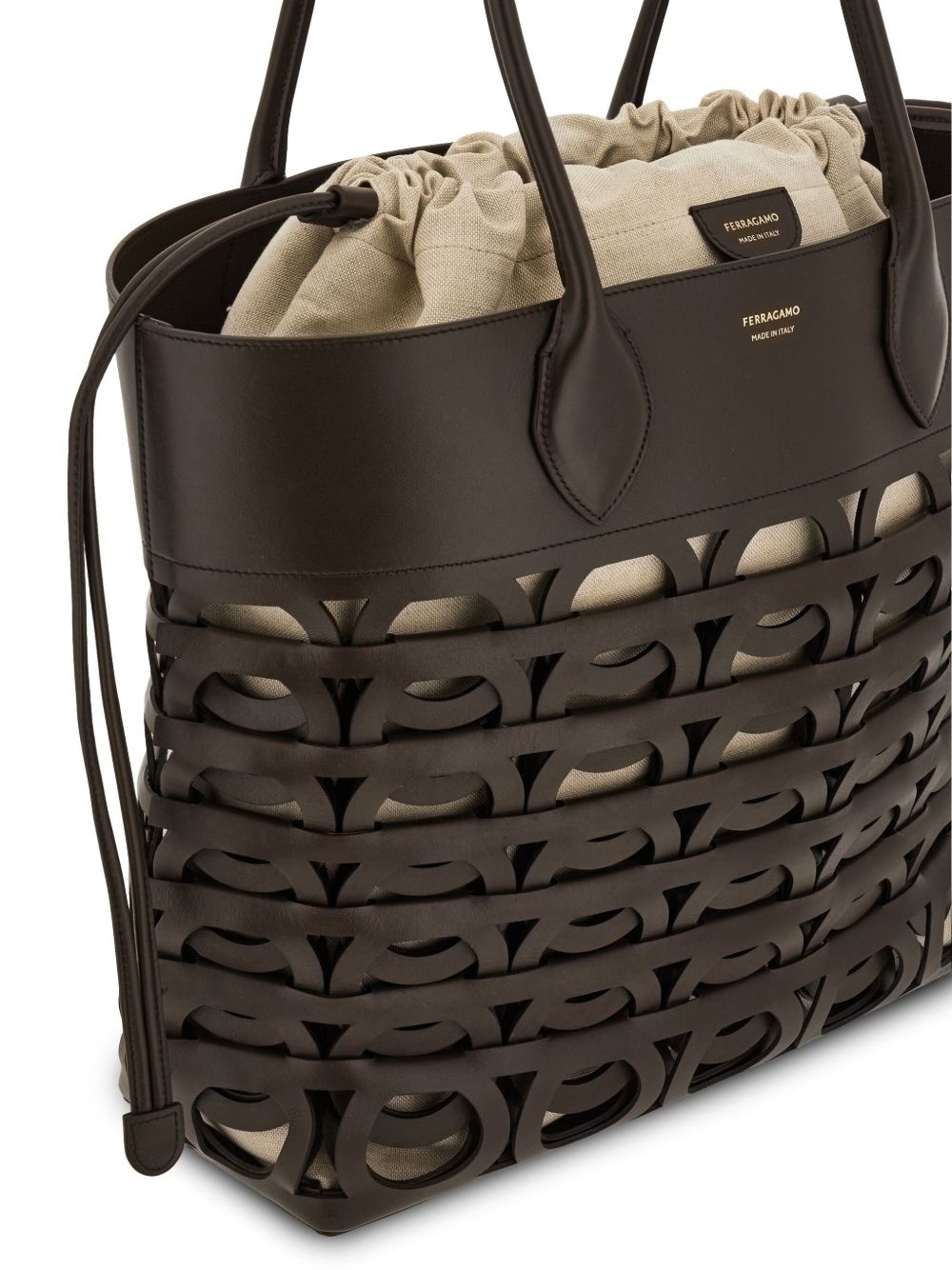 large Gancini tote bag - 5