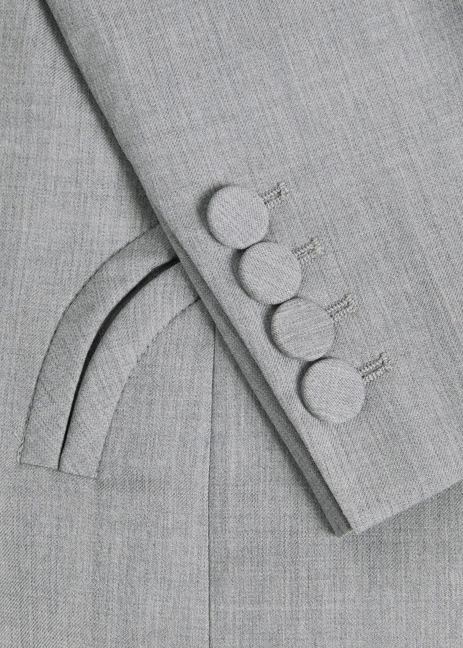 Blaze Milano Everynight Double-breasted Wool Blazer - 5