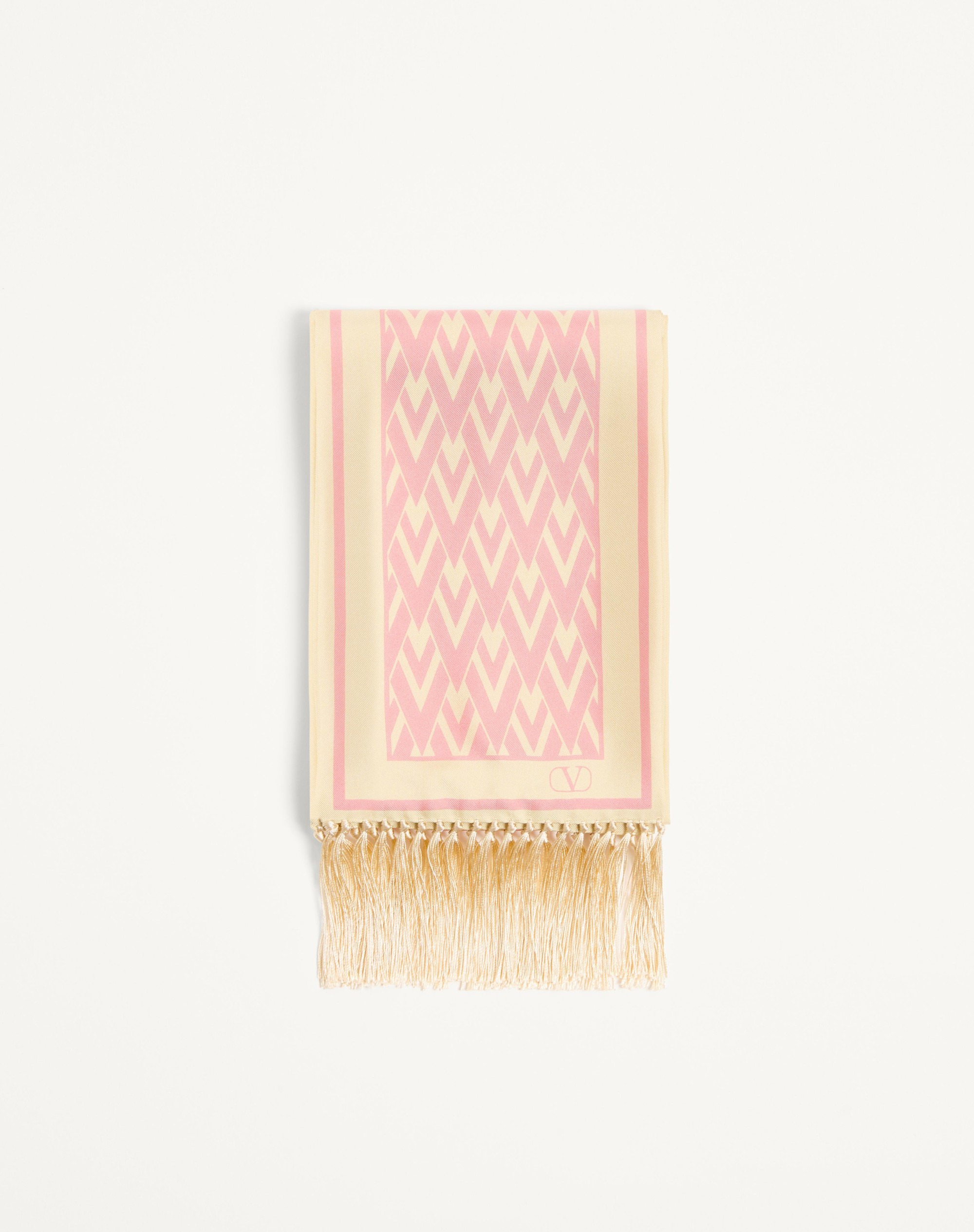TOUTE LA V SILK BANDEAU SCARF - 4