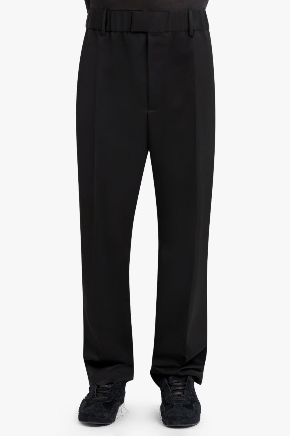 ELASTIC WAIST TROUSER | BLACK - 3