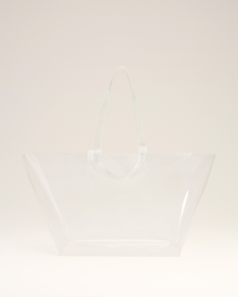 LIMITED EDITION TRANSPARENT MIDI TOTE BAG 4