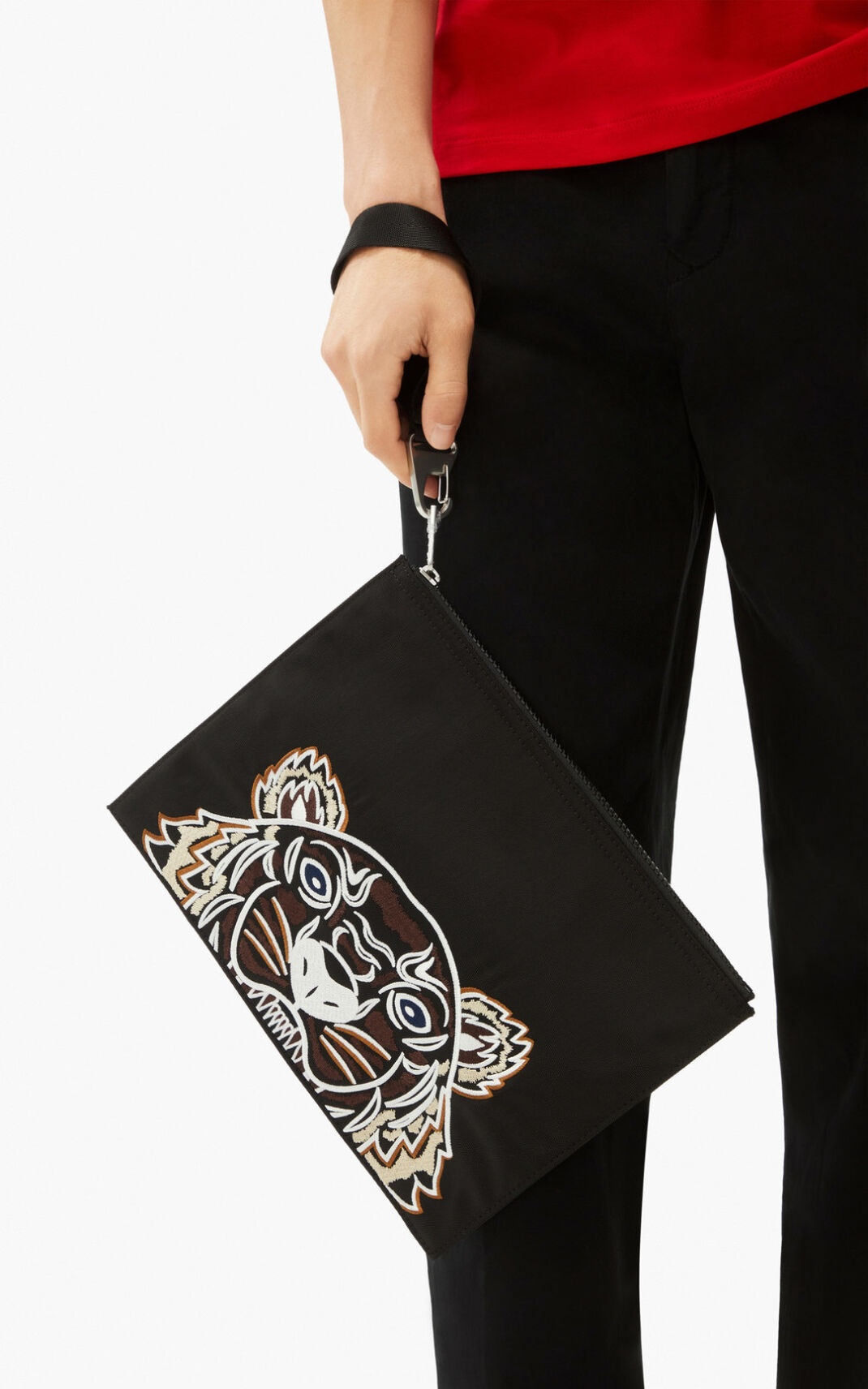 Large canvas Kampus Tiger pouch - 4
