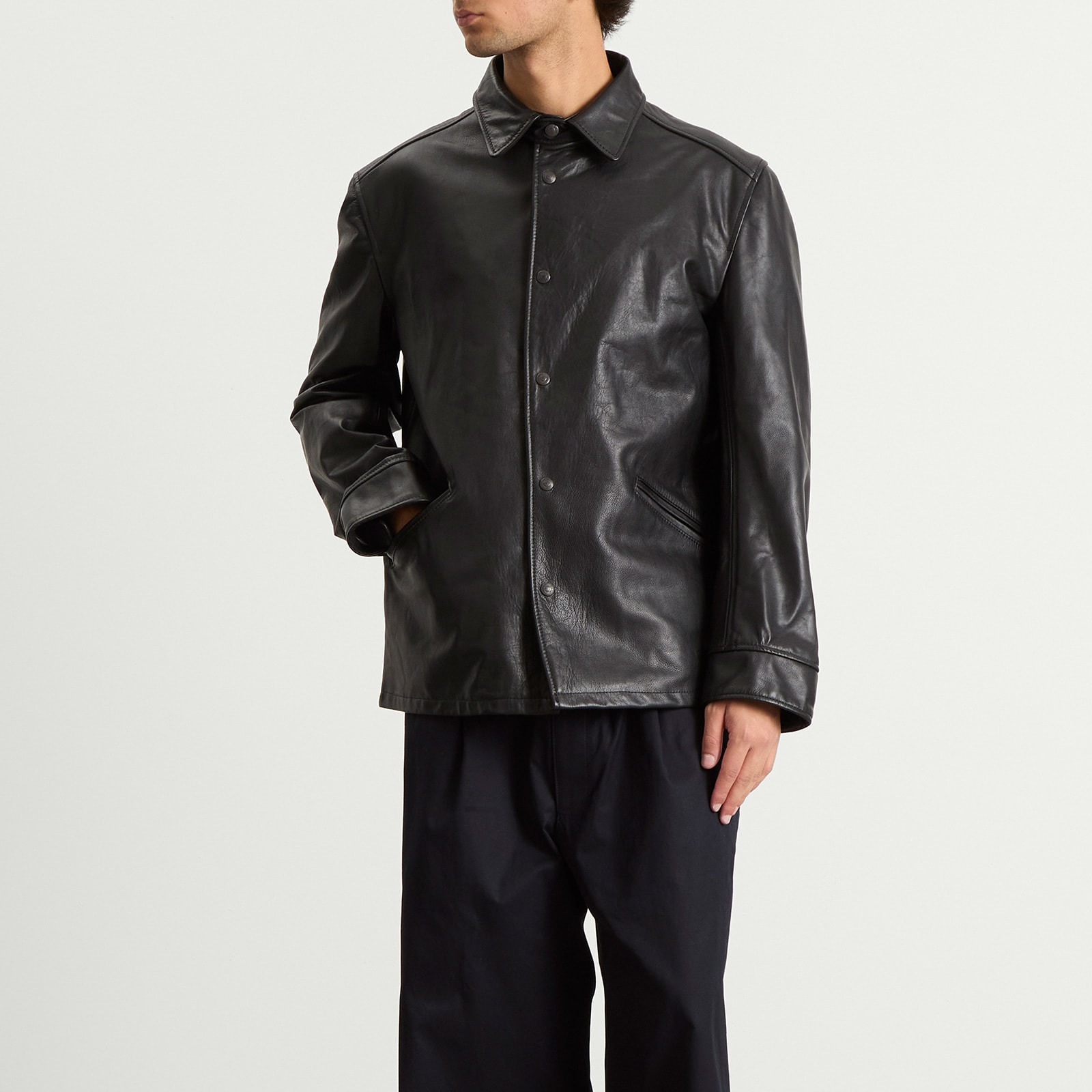 Junya Watanabe MAN x Schott Leather Jacket - 2