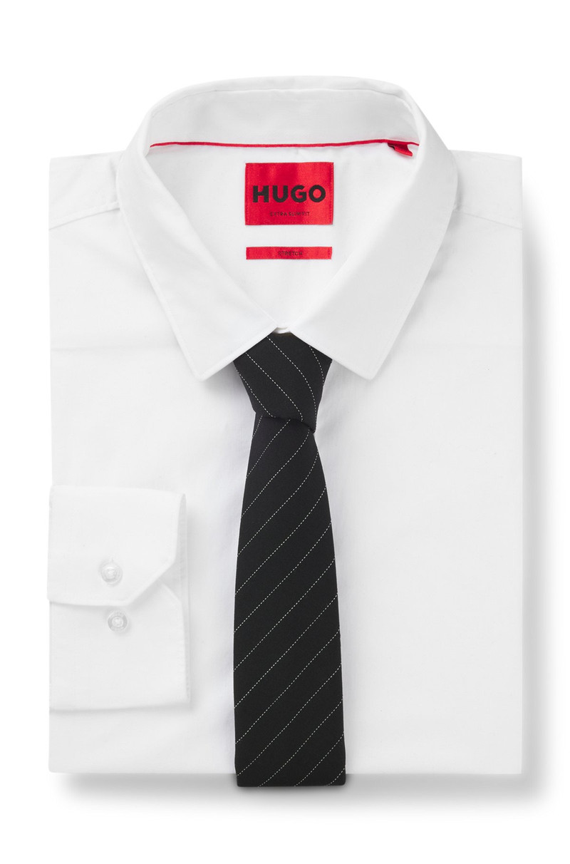 TIE WITH DIAGONAL STRIPE 3