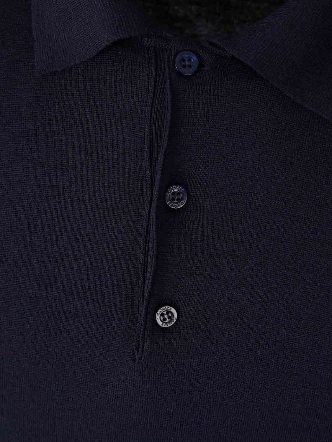 CANALI WOOL POLO - 3