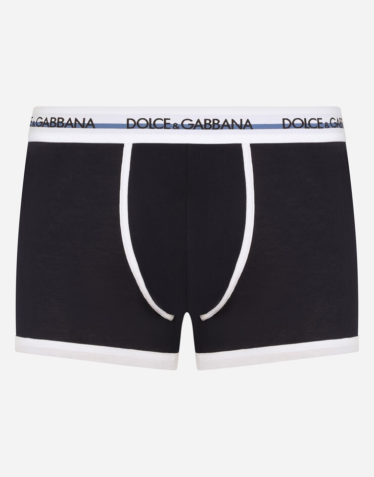 Cotton piqué boxers - 1