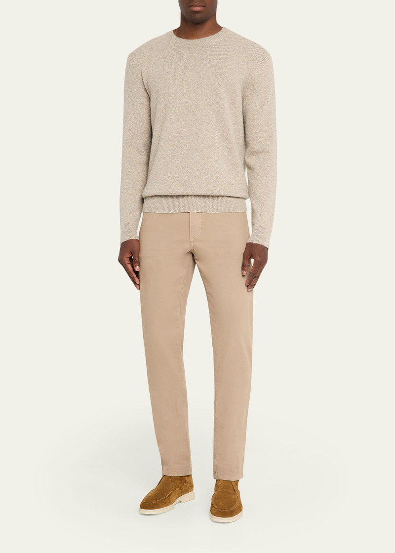 massimo alba Men's Ares Alpaca-Blend Crewneck Sweater outlook