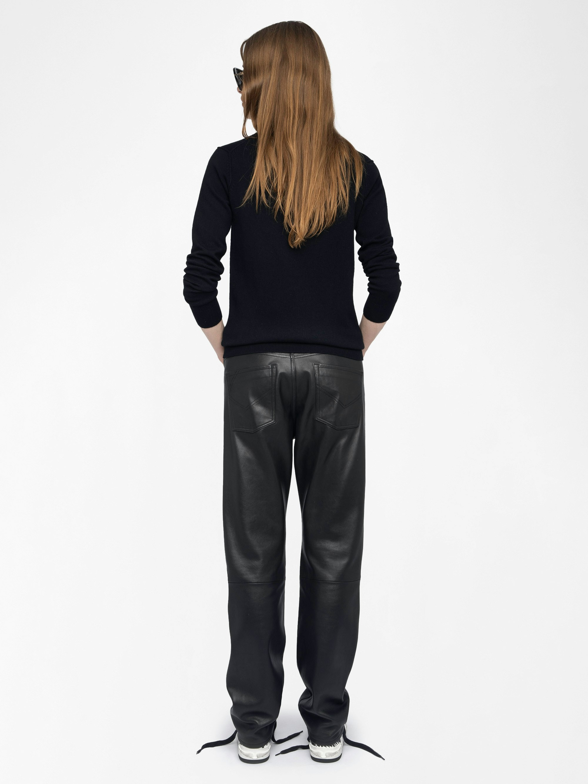 Kendy Embroidered Cashmere Sweater - 3