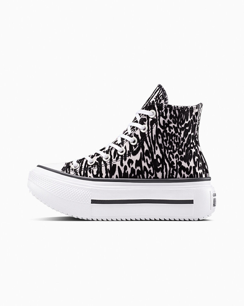 Converse Chuck Taylor All Star Lift Double Stack Platform Leopard outlook