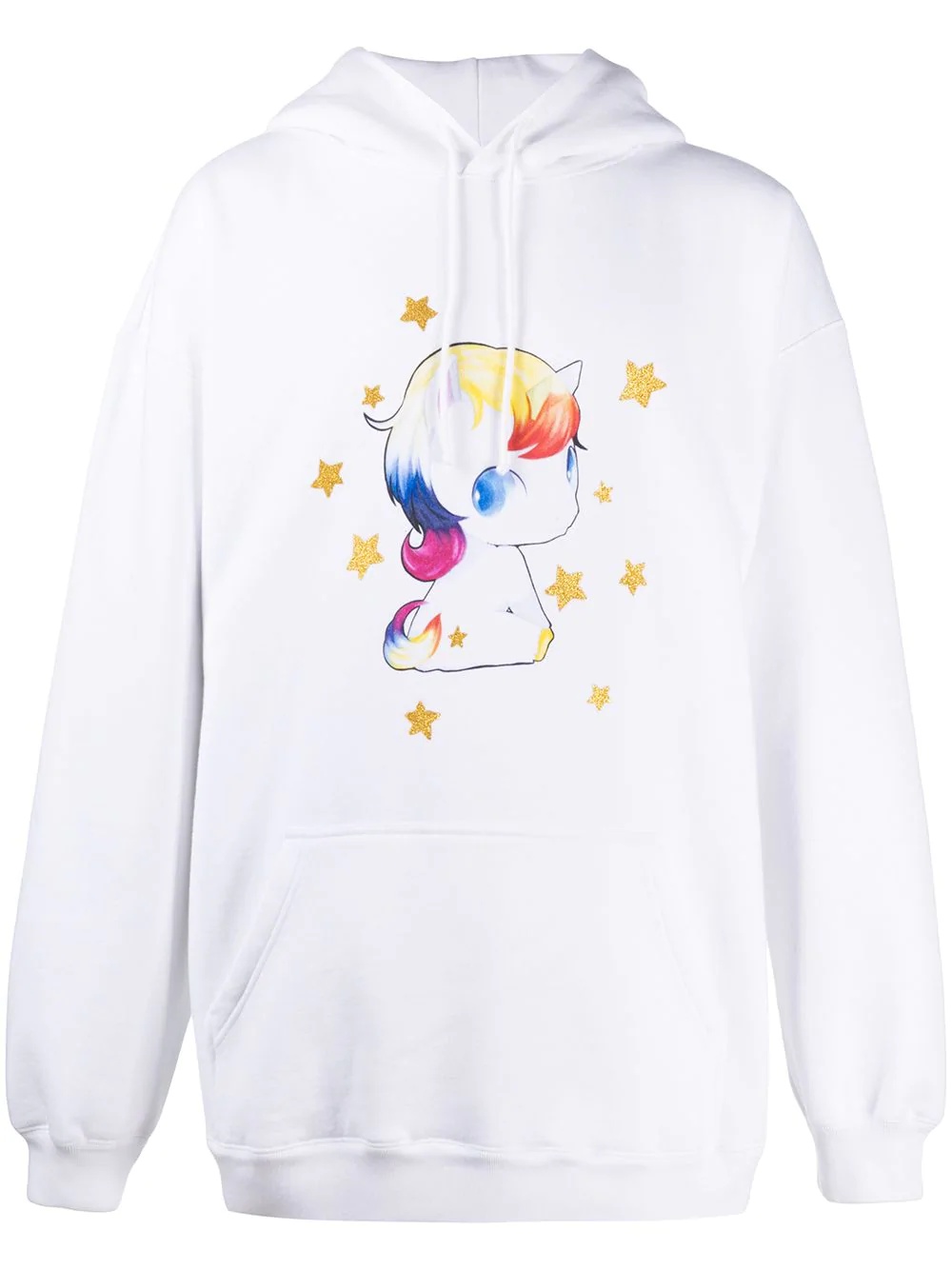 Unicorn print hoodie - 1