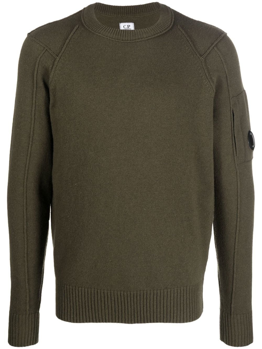 wool-blend knit jumper - 1