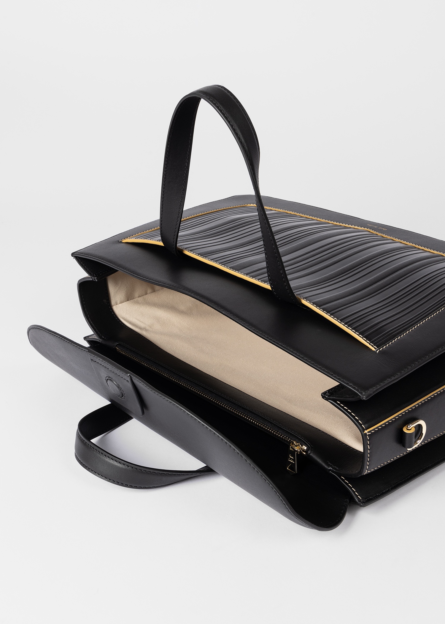 Women's 'Shadow Stripe' Leather Folio - 7