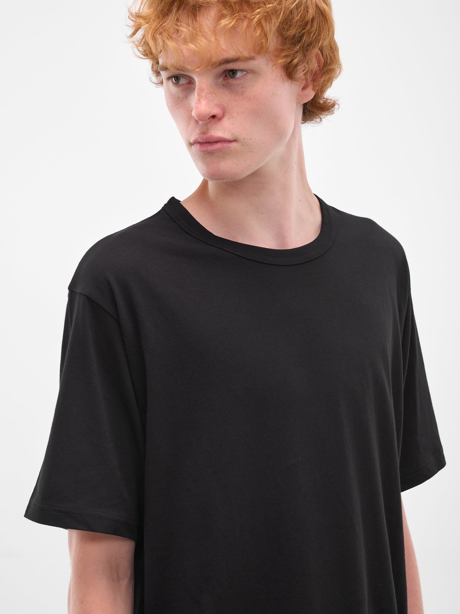 Black Crewneck Tee - 5