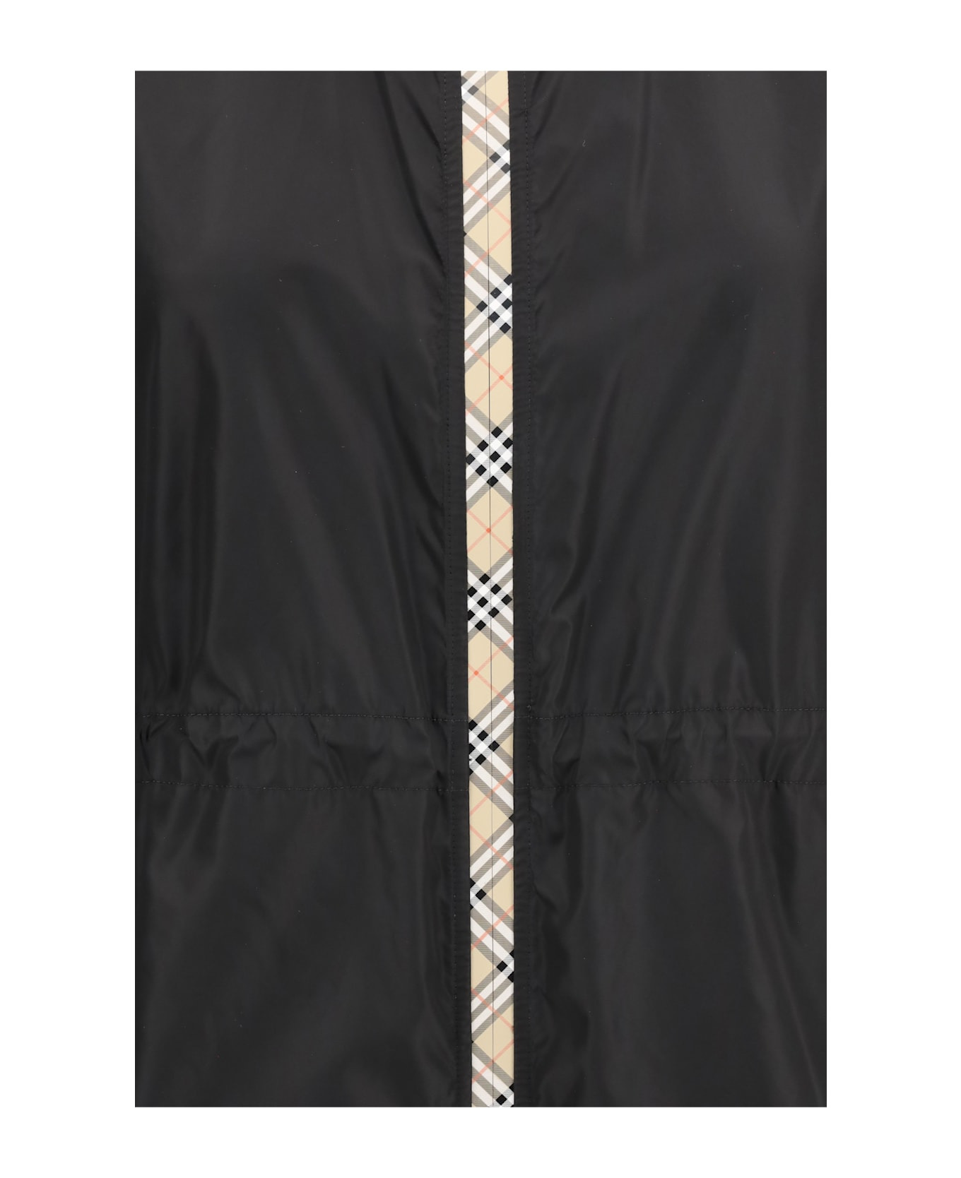 'blackpool' Black Polyamide Raincoat - 3