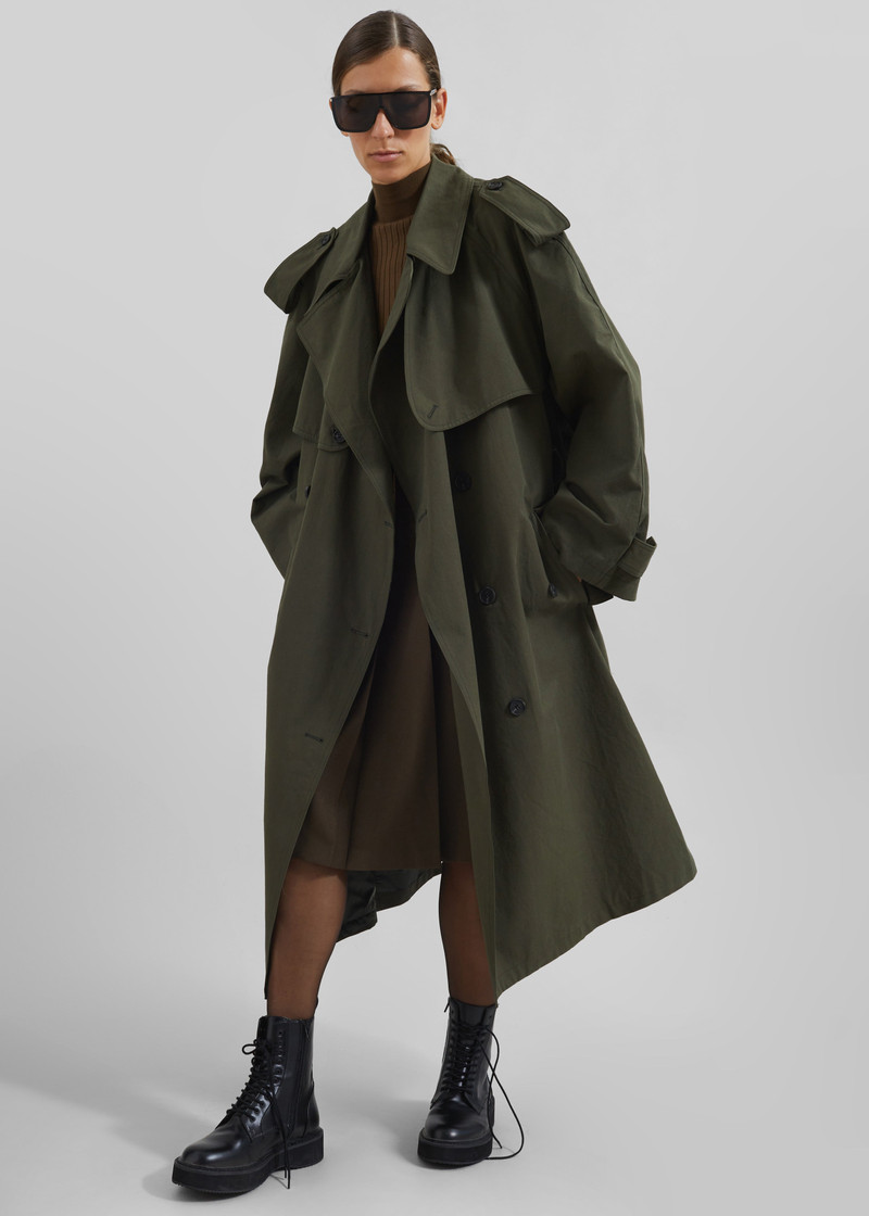 Tromso Convertible Trench - Khaki 1