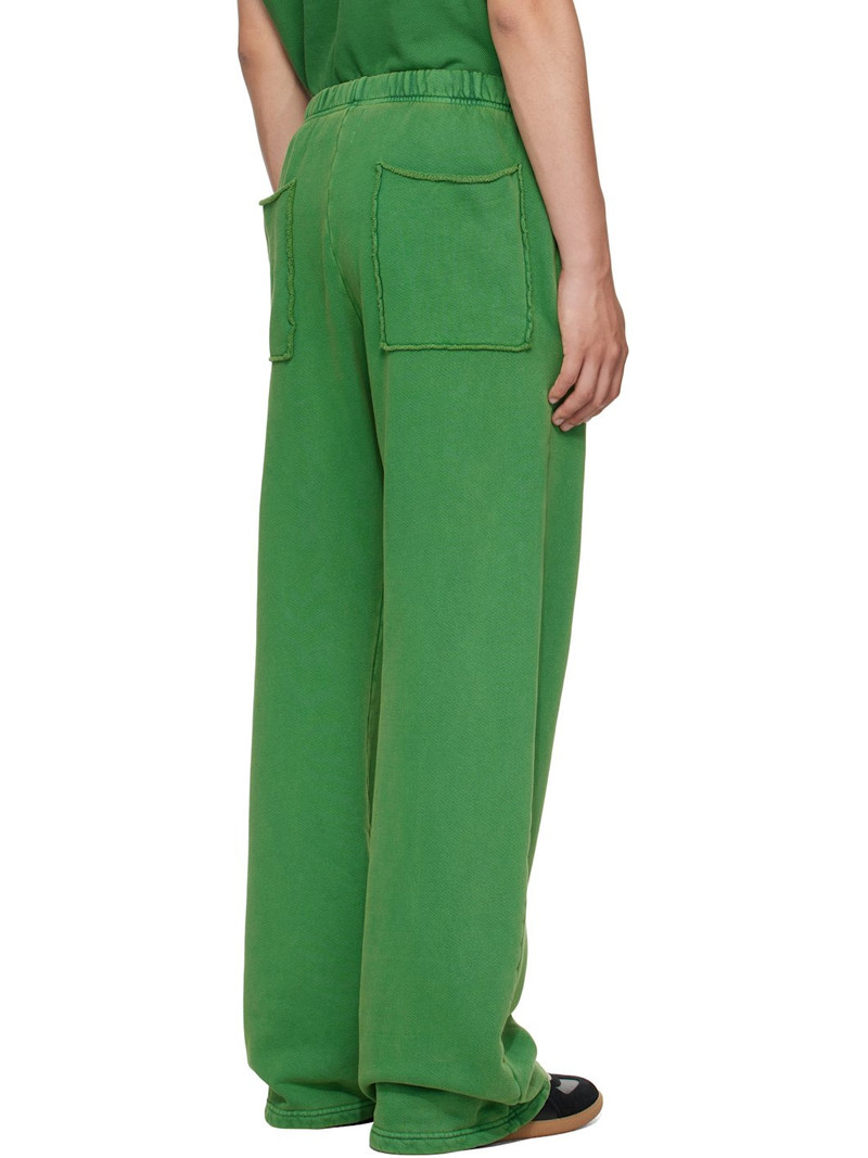 Green Heavyweight Utility Puddle Sweatpants 3