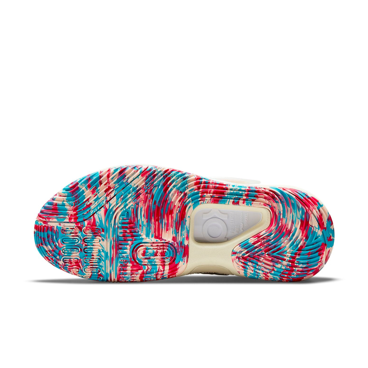 Nike KD 14 EP 'White Aqua Blue Multi-Color' CZ0170-700 - 6