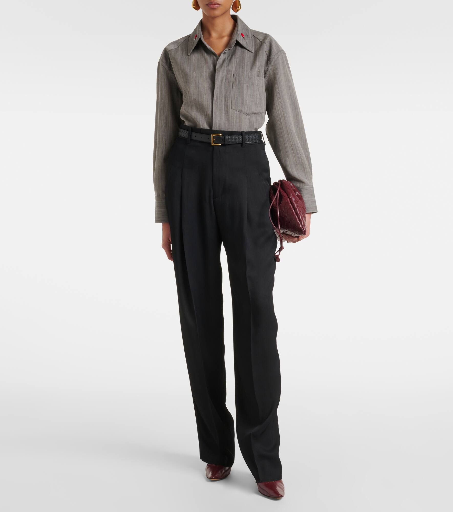 High-rise tapered pants - 2