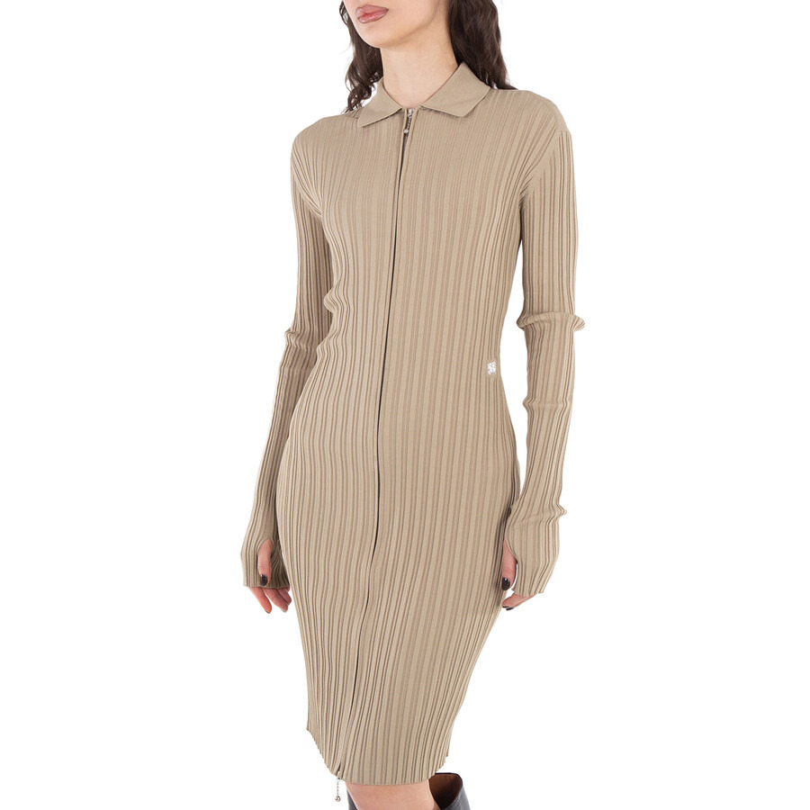 Burberry EKD Logo Viscose-Blend Dress - 4