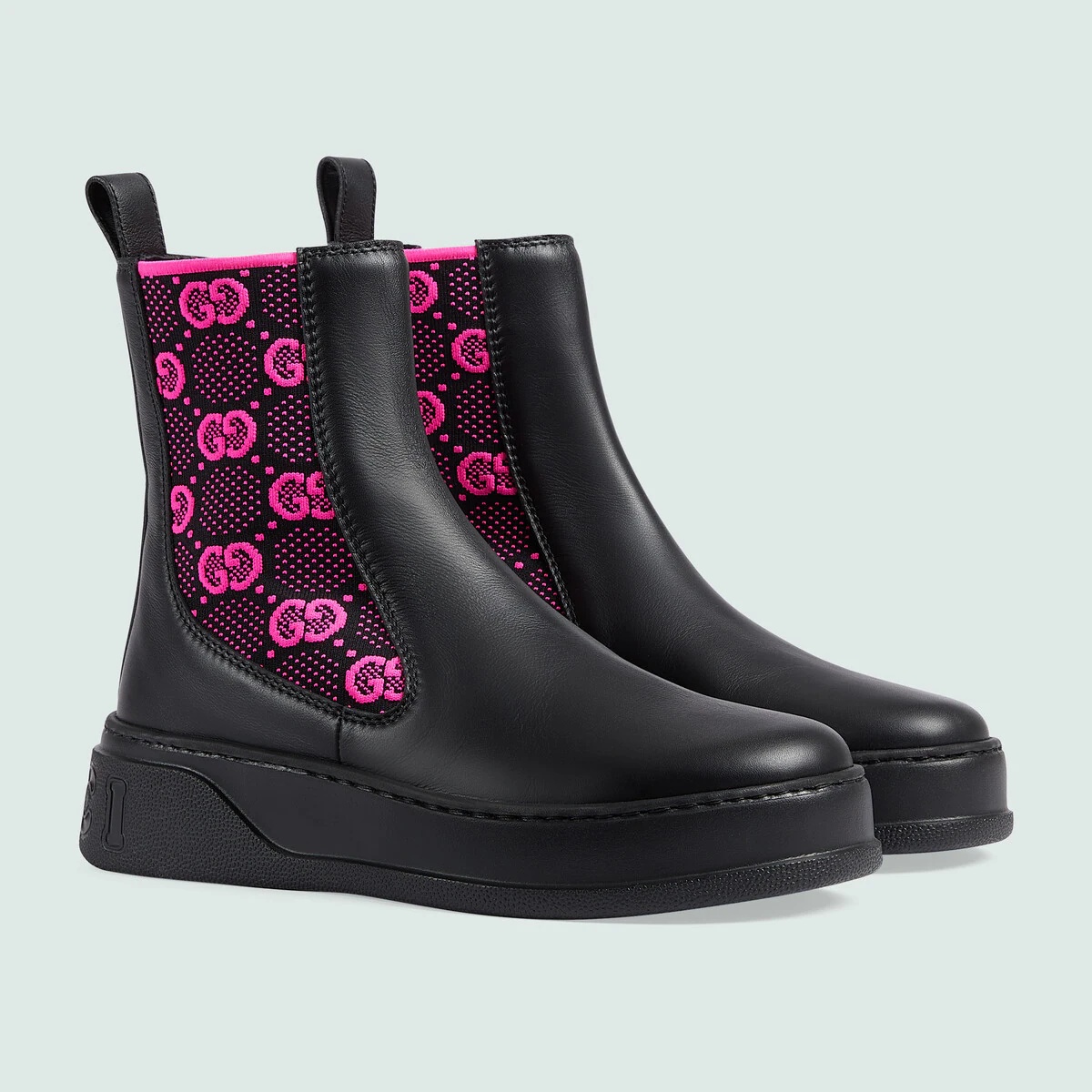 Women's boot with GG jersey - 2