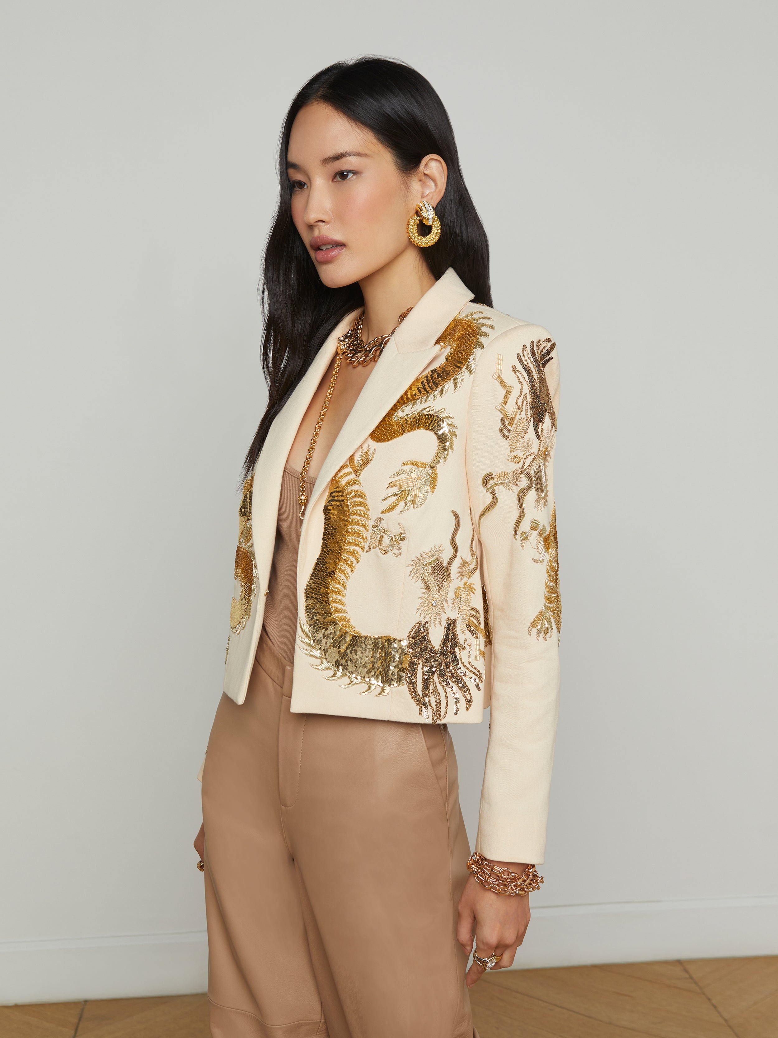 Noely Embellished Blazer - 5