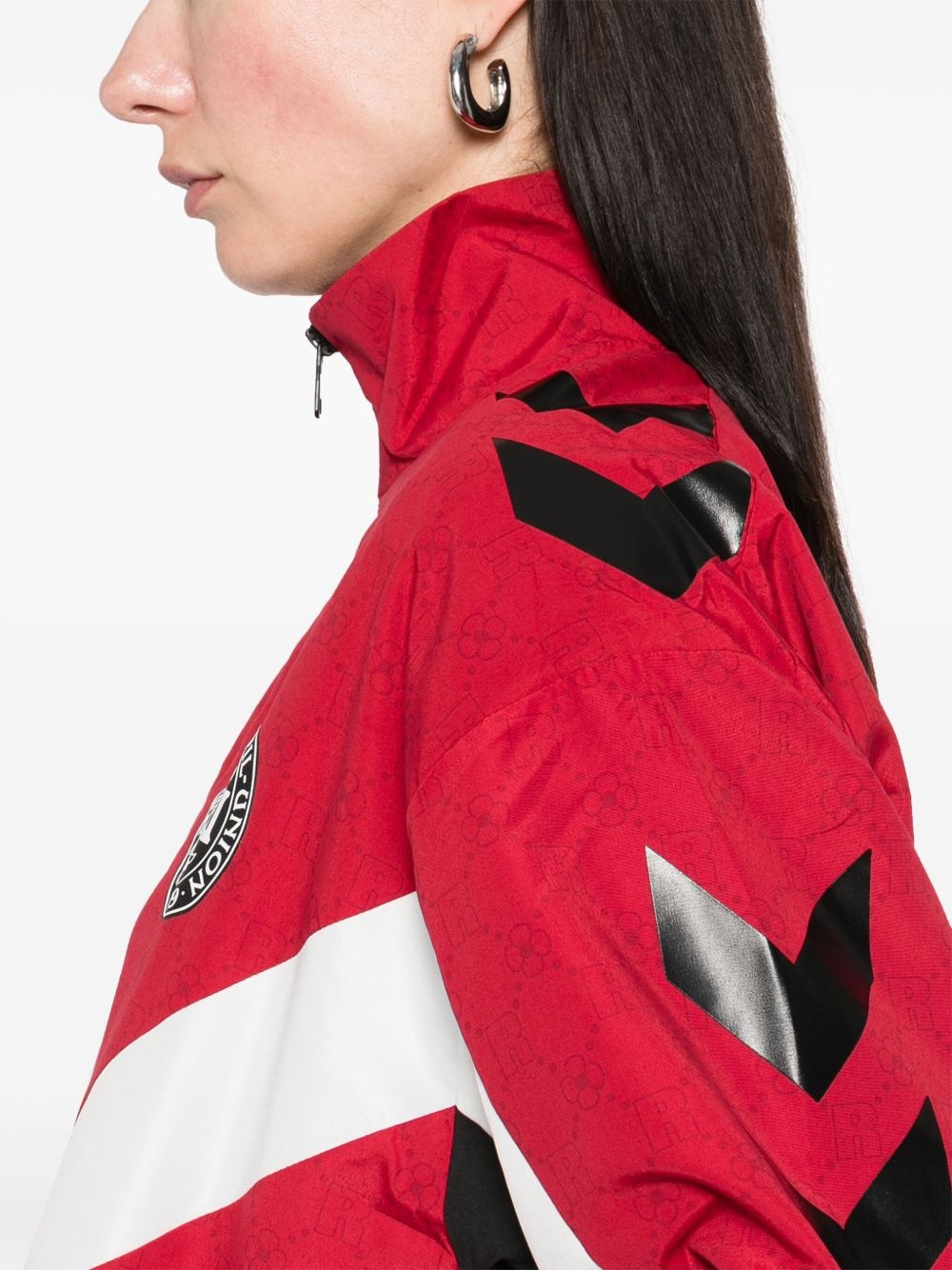 x Hummel x DBU logo-print jacket - 5