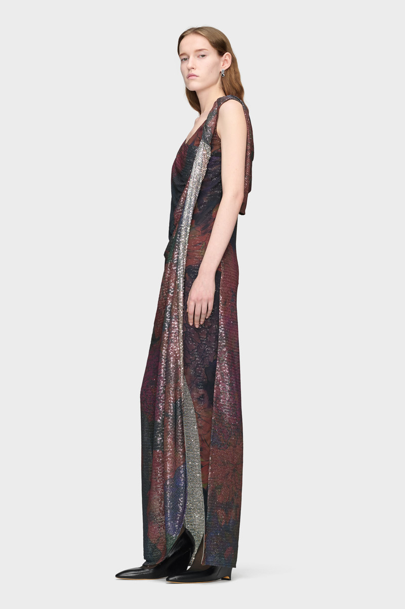 Sequined Maxi Dress 3