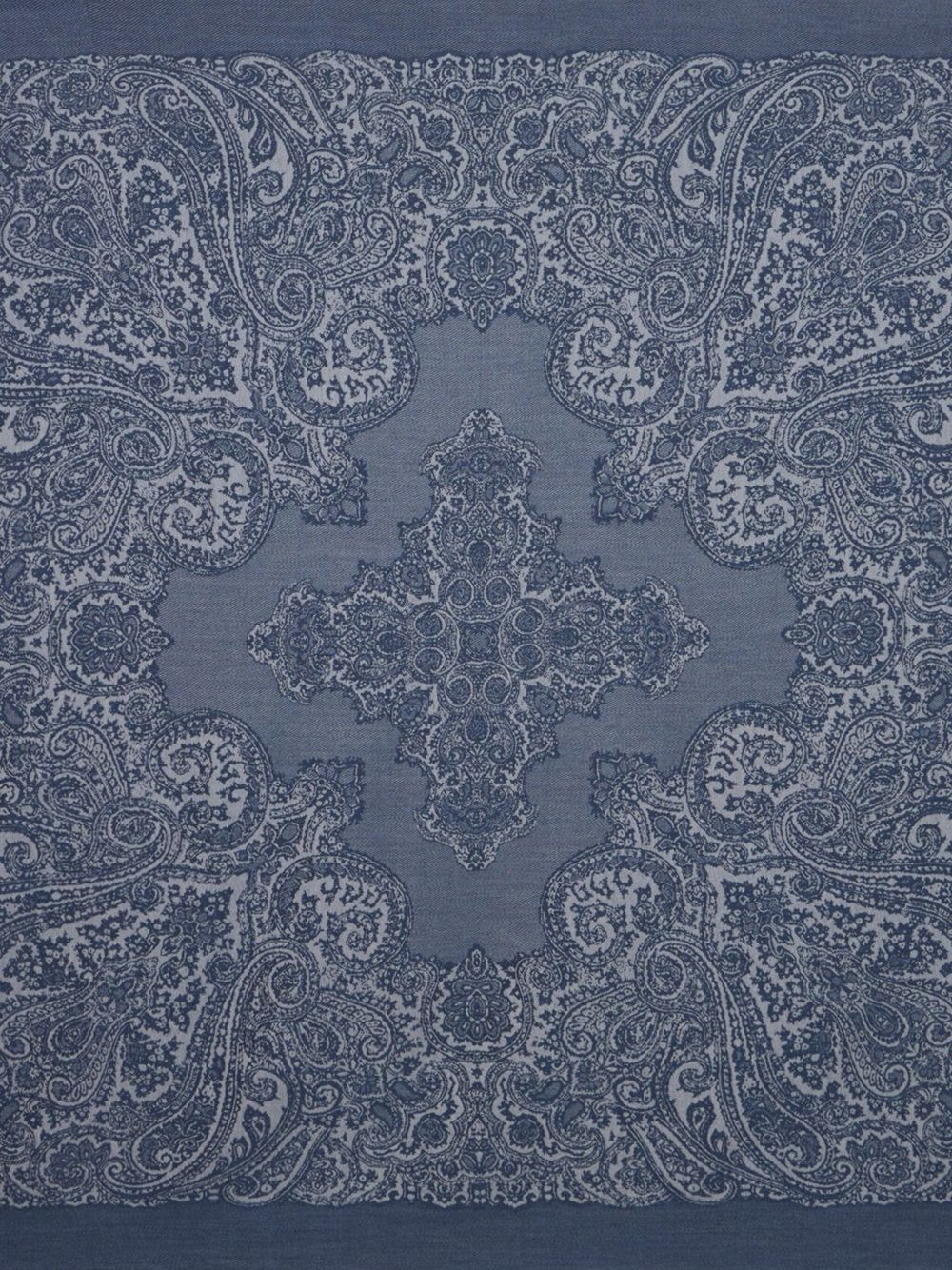 paisley jacquard shawl - 2